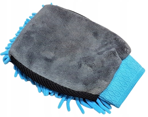 image-1765.jpeg Rękawica Do Mycia Auta Samochodu Lakieru Szyb Wysoka Chłonność Mikrofibra