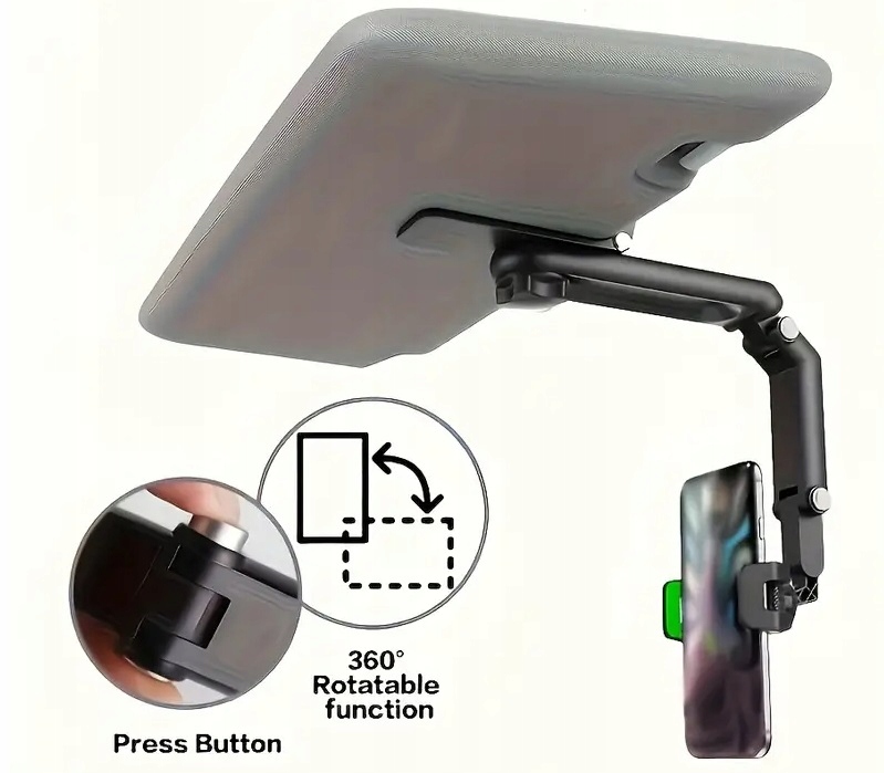 Samochodowy Uchwyt Na Telefon Na Osłonę Przeciwsłoneczną Do Samochodu Domu