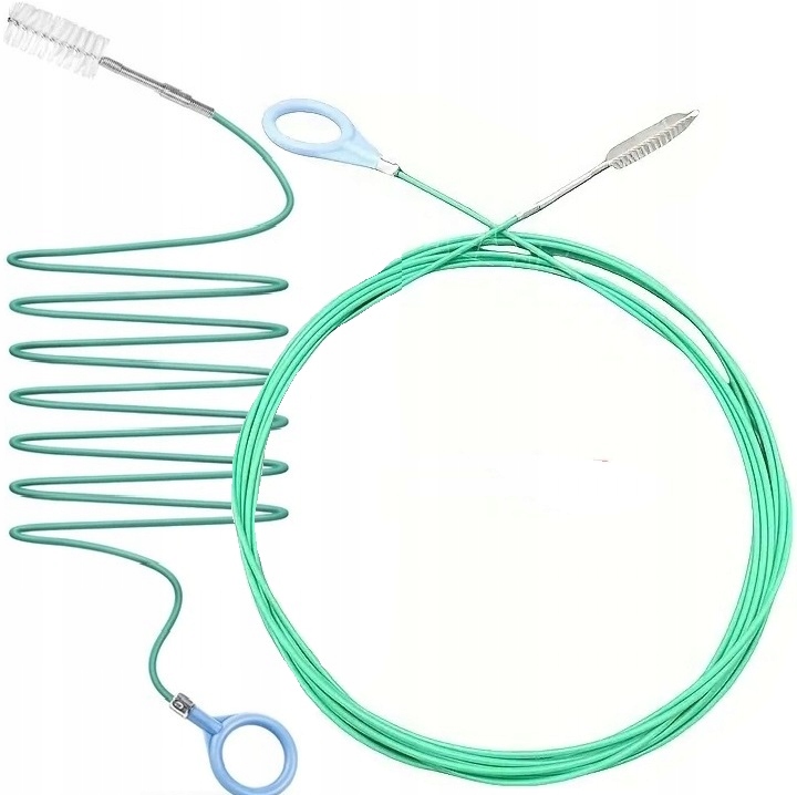 Szczotka Wąż Do Czyszczenia Rur Kanałów Odpływu Szyberdachu Wycior 5 Metrów