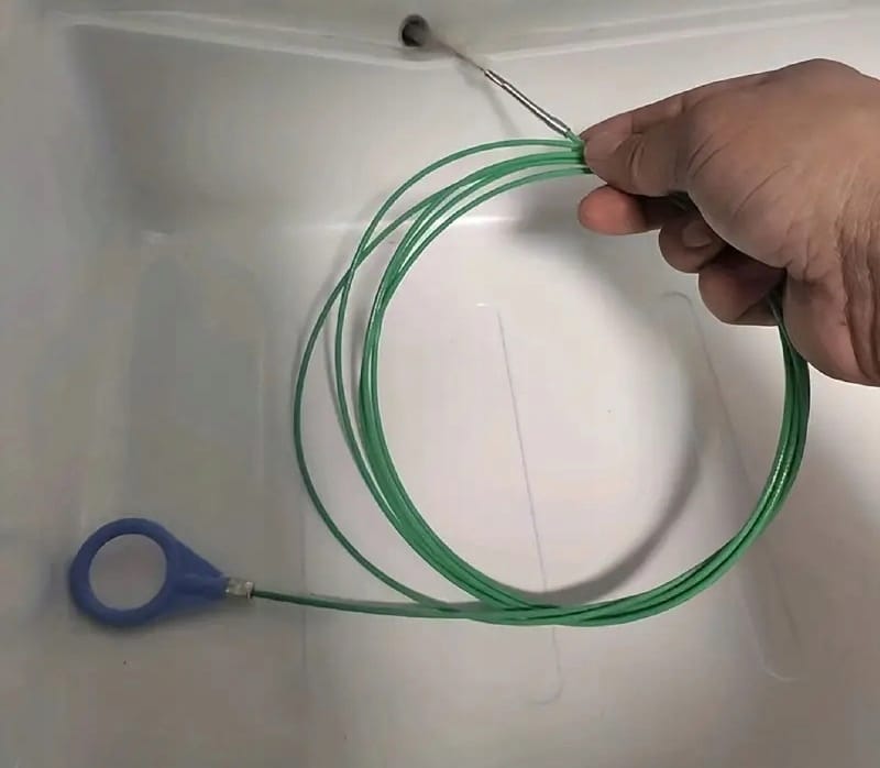 Szczotka Wąż Do Czyszczenia Rur Kanałów Odpływu Szyberdachu Wycior 5 Metrów