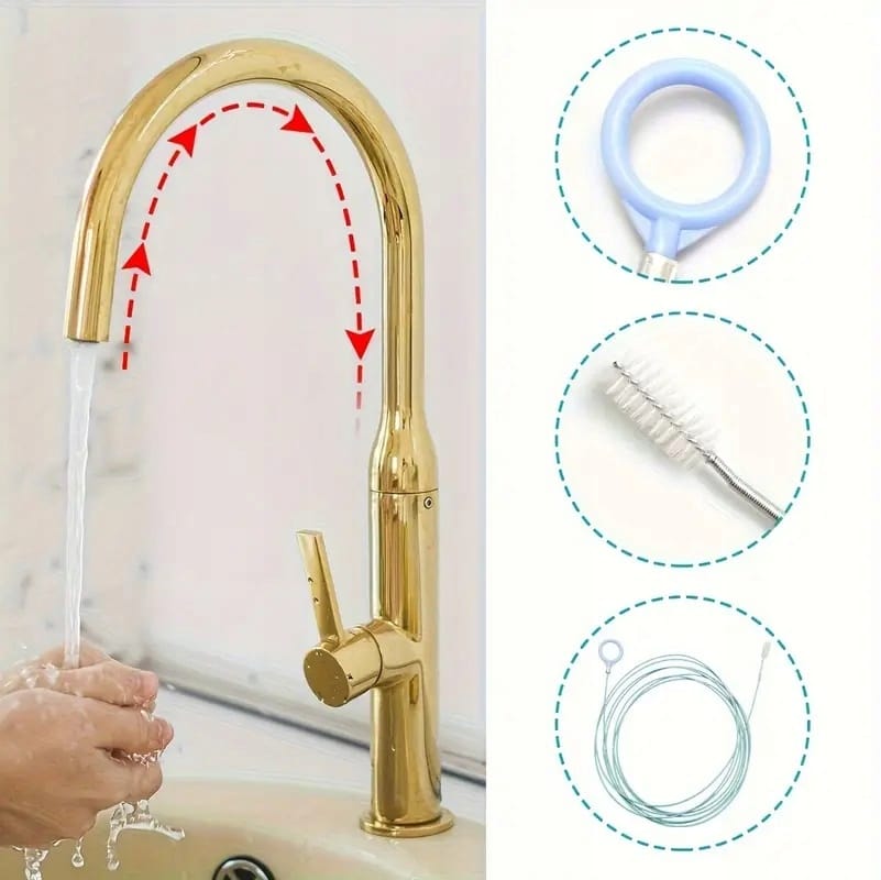 Szczotka Wąż Do Czyszczenia Rur Kanałów Odpływu Szyberdachu Wycior 5 Metrów