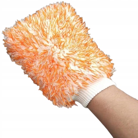 Rękawica Do Mycia Auta Samochodu Szyb Delikatna Mikrofibra