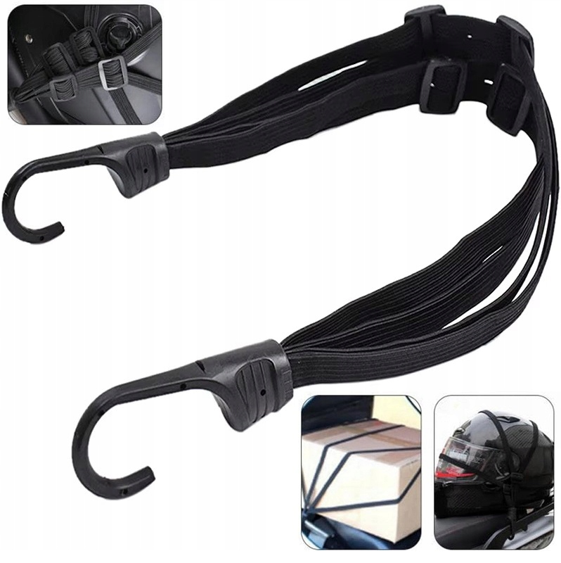 Linka Guma Pasek Elastyczny Do Mocowania Bagażu Transportu Siatka Do Kasku