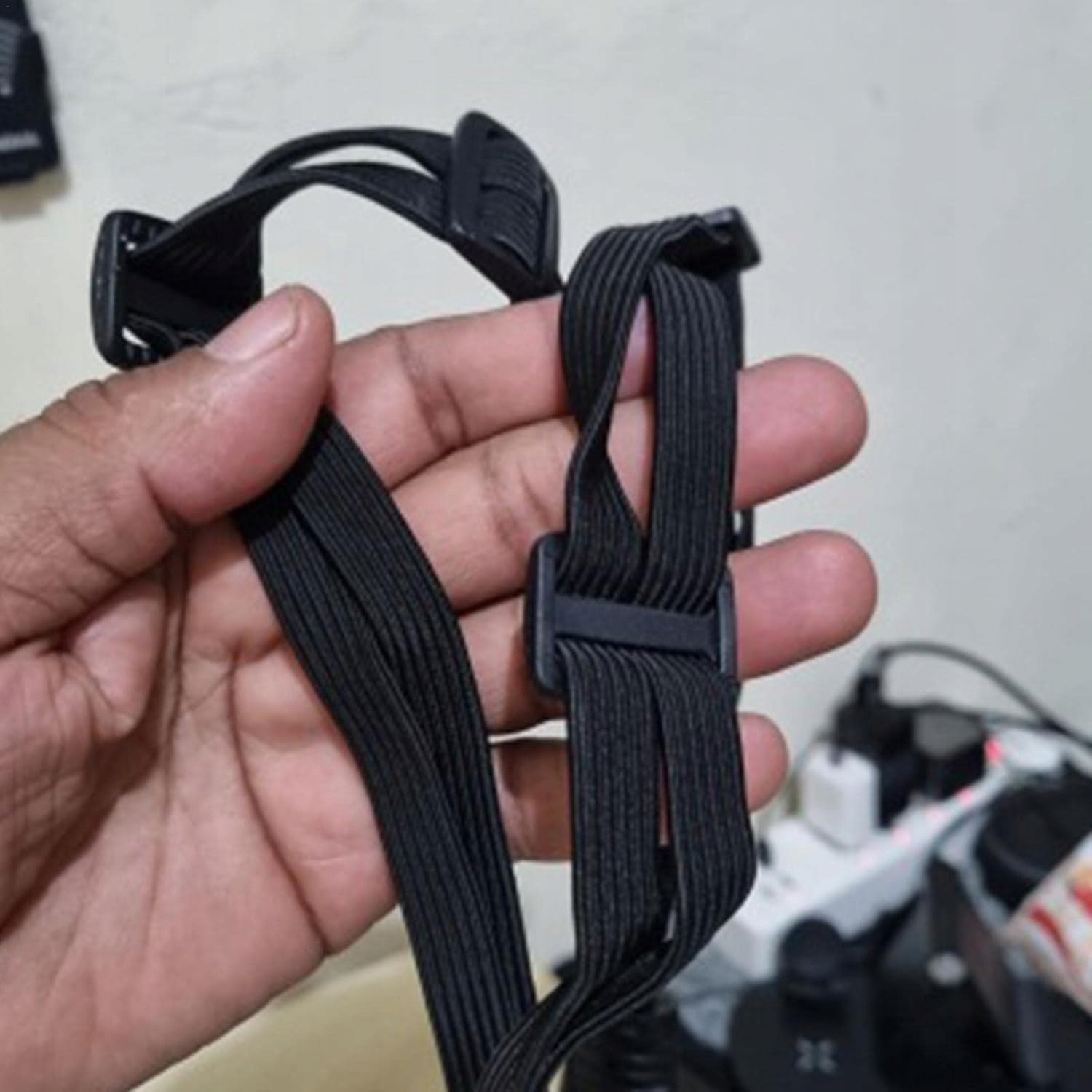 image-1819.jpeg Linka Guma Pasek Elastyczny Do Mocowania Bagażu Transportu Siatka Do Kasku