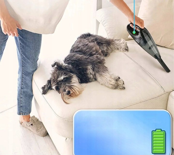 image-1843.jpeg Odkurzacz Ręczny Samochodowy Bezprzewodowy Mocny Akumulatorowy + Końcówki