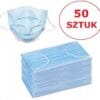 Maseczka Jednorazowa 3 Warstwowa Maseczki 50sztuk