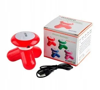 image-1878.jpeg Mini Masażysta Na Baterie + Kabel Usb Ulga Wibruje