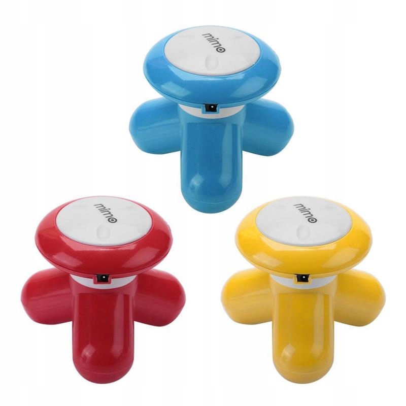 Mini Masażysta Na Baterie + Kabel Usb Ulga Wibruje