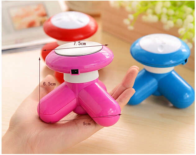 Mini Masażysta Na Baterie + Kabel Usb Ulga Wibruje