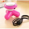 Mini Masażysta Na Baterie + Kabel Usb Ulga Wibruje