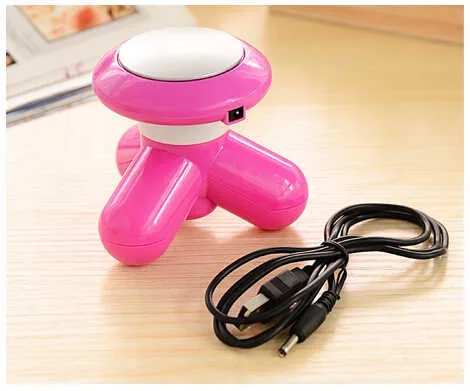 image-1882.jpeg Mini Masażysta Na Baterie + Kabel Usb Ulga Wibruje