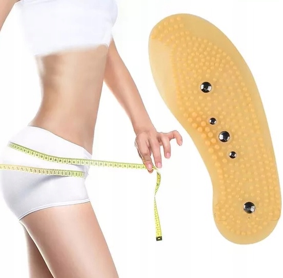 Masujące Lecznicze Magnetyczne Wkładki Do Butów Akupresura