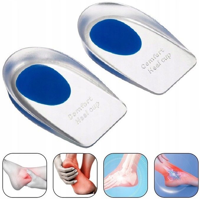 Silikonowe Podpiętki Na Ostrogi Wkładki Żelowe