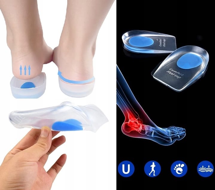 Silikonowe Podpiętki Na Ostrogi Wkładki Żelowe