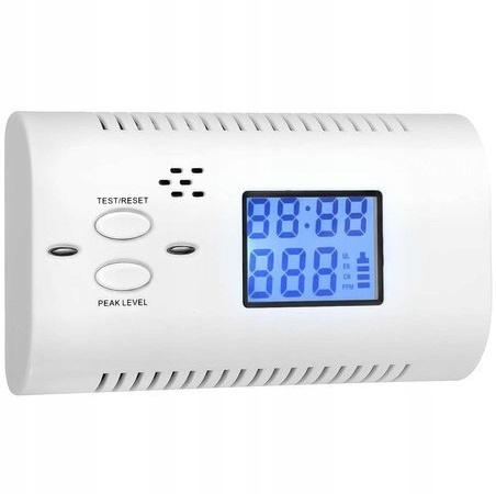 image-195.jpeg Detektor Czujnik Czadu - Tlenku Węgla Lcd Co