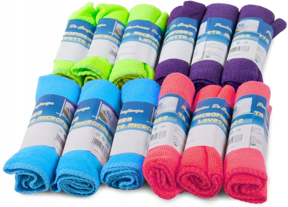 image-1964.jpeg Ściereczki Z Mikrofibry Ścierki Mikrofibra Czyścik Ściereczka Do Mycia X12