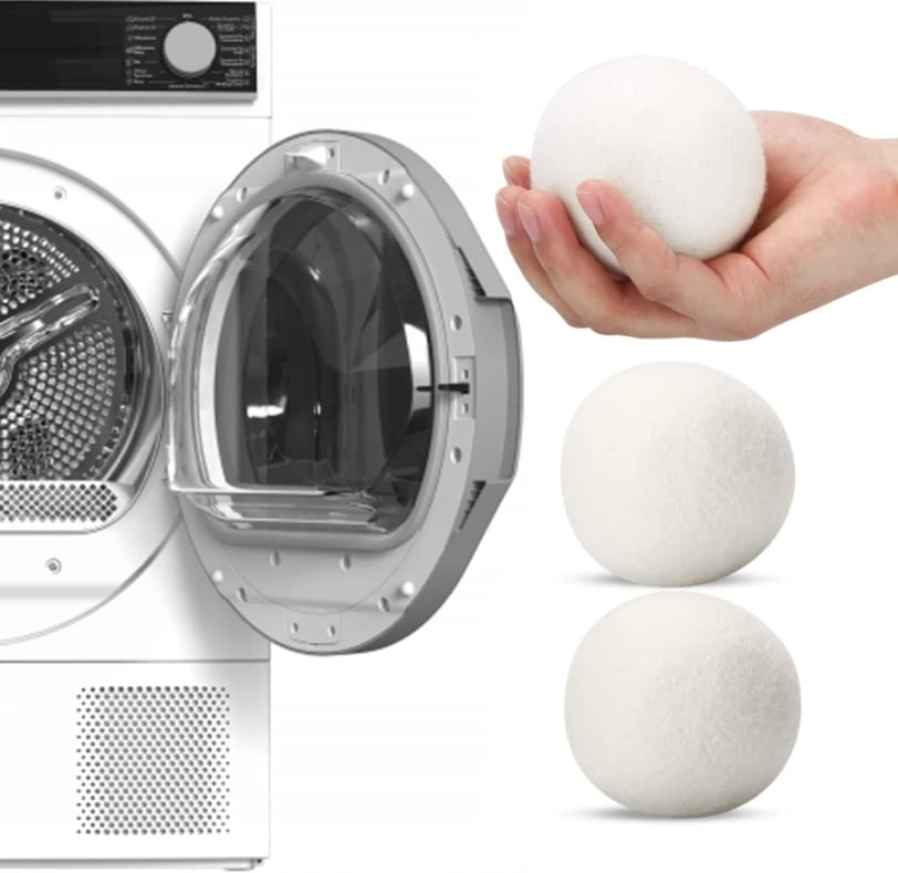 image-1982.jpeg Wełniane Kule Do Suszarki Kula Kulki Piłki Do Suszenia Wspomaganie Suszenia