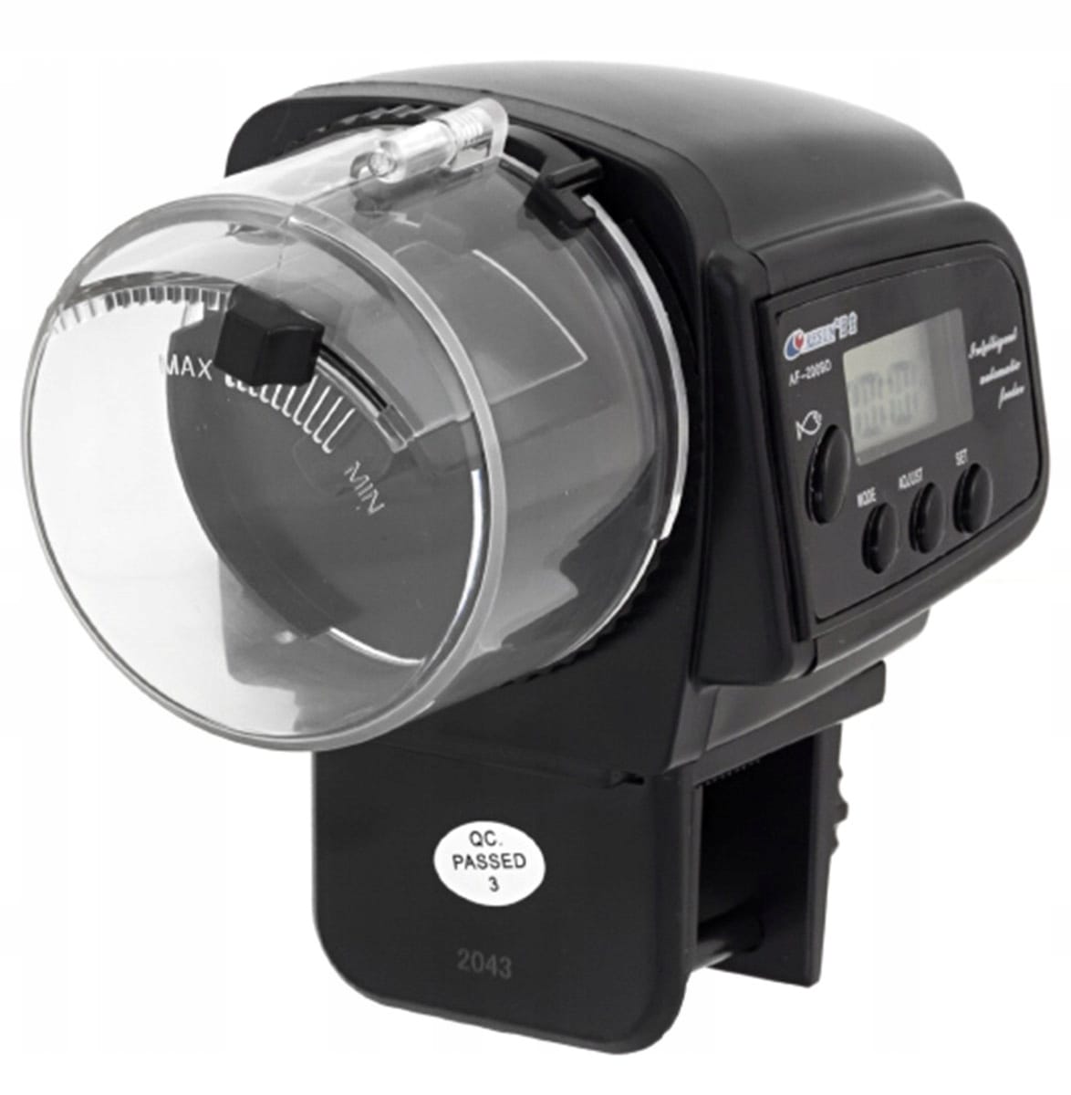 Karmnik Automatyczny Dla Ryb Rybek Podajnik Pokarmu Do Akwarium Lcd