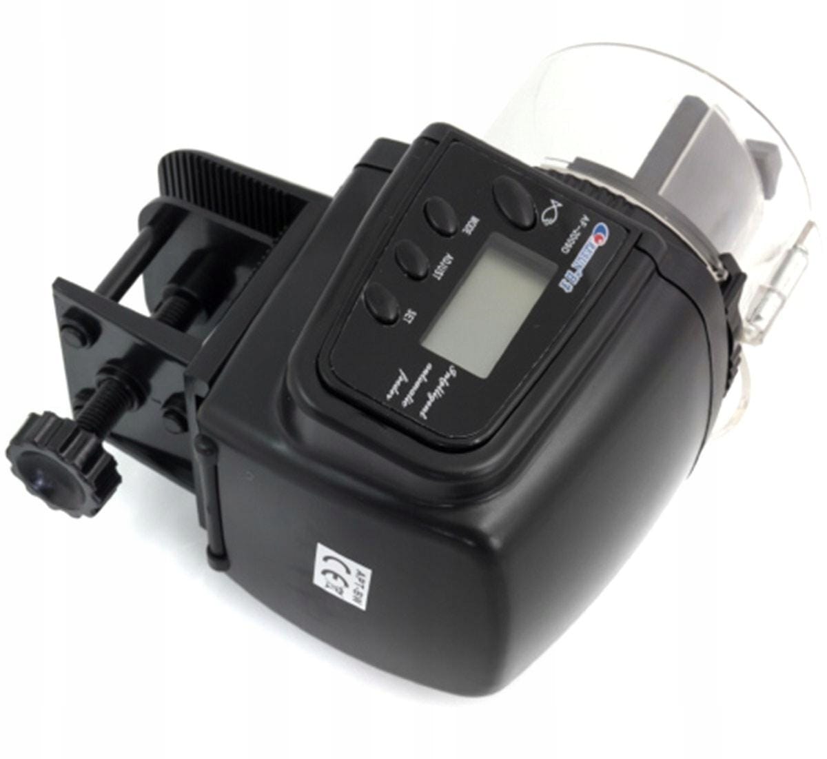 Karmnik Automatyczny Dla Ryb Rybek Podajnik Pokarmu Do Akwarium Lcd