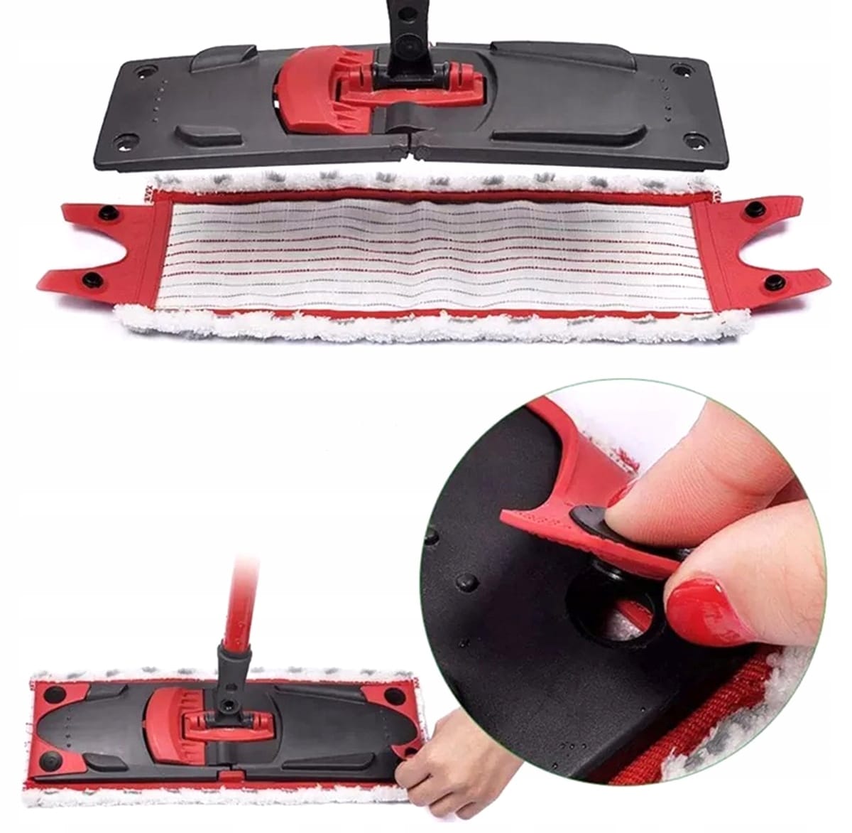 Wkład Do Mopa Płaskiego Vileda Ultramax Nakładka Chłonna Zamiennik