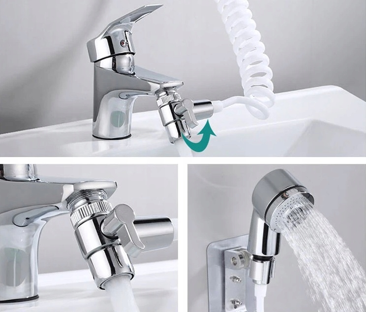 image-210.jpeg Słuchawka Prysznicowa Do Wanny Umywalki Wąż Uchwyt