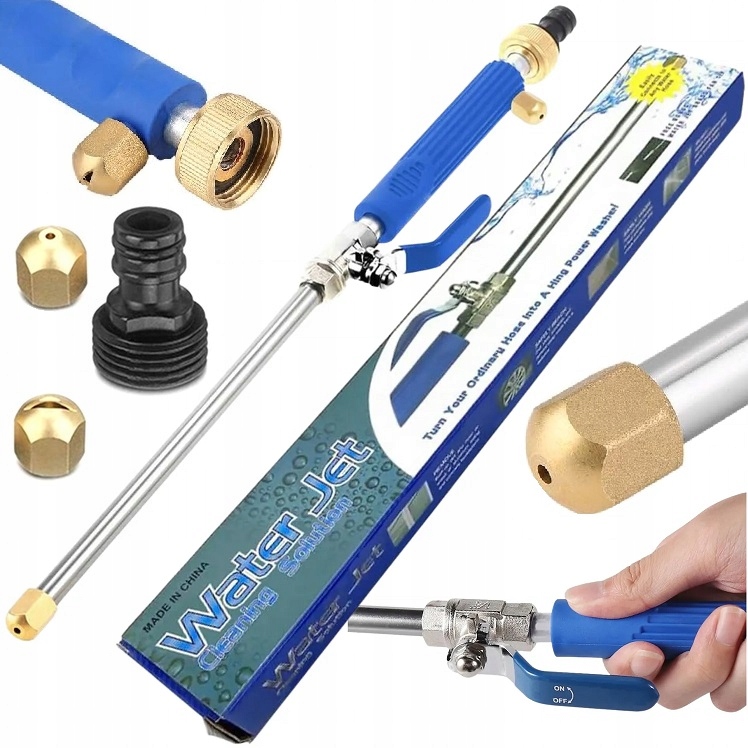 image-272.jpeg Ciśnieniowa Lanca Do Mycia Dysza Myjka Do Węża Ogrodowego 3/4'' Water Jet