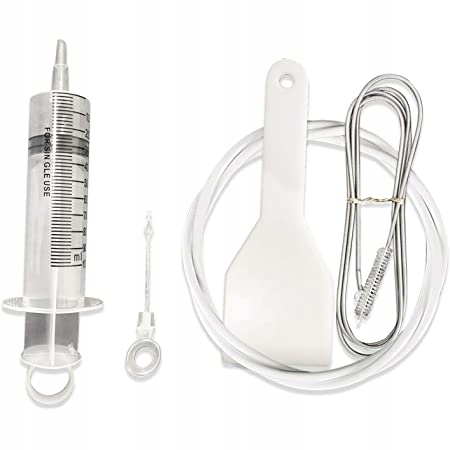 Zestaw Do Czyszczenia Lodówki Odpływu Na Lód Duża Strzykawka Szczoteczka