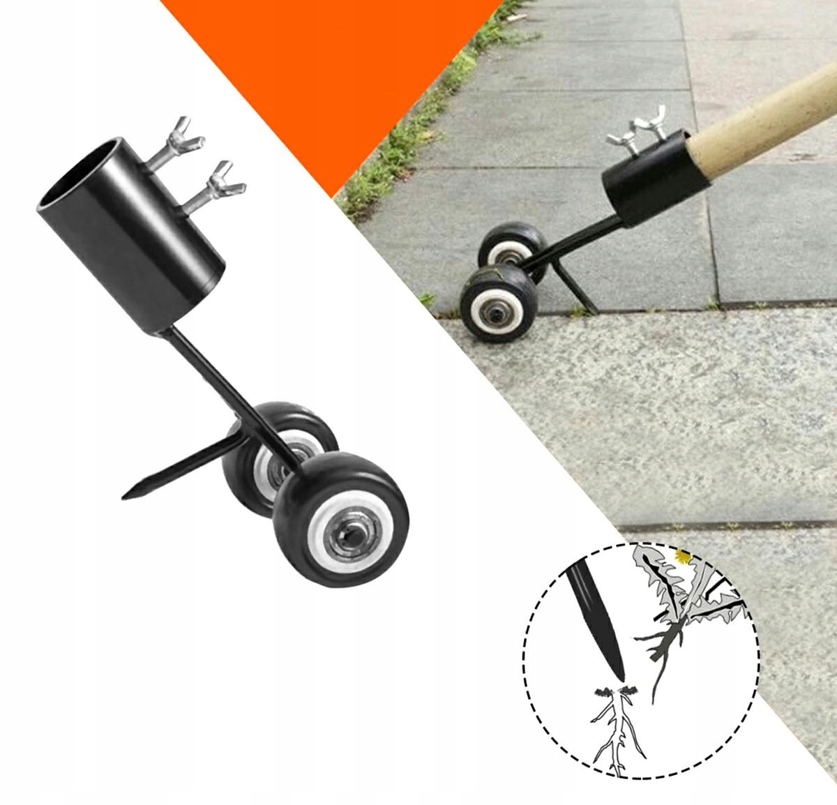 Skrobak Do Fug Szczotka Do Kostki Bruku Wycinak Do Chwastów Trawy Z Kostki