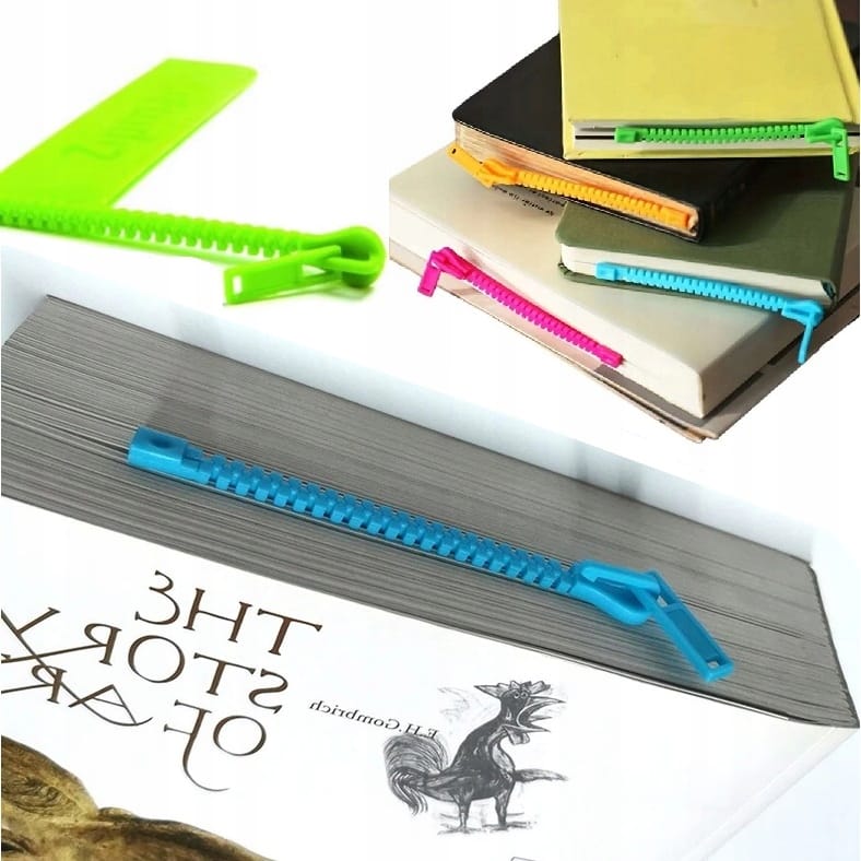 image-33.jpeg Uniwersalna Praktyczna Zakładka Do Czytania Książki Na Prezen Zamek Suwak