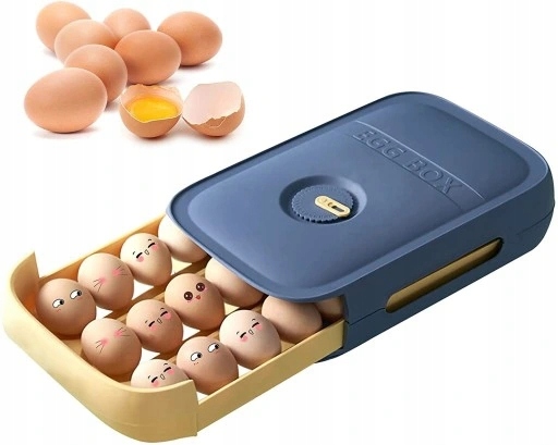 Pojemnik Na Jajka Do Lodówki Jajek Box Szuflada