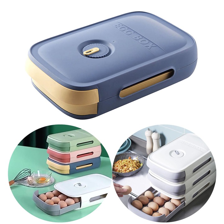 Pojemnik Na Jajka Do Lodówki Jajek Box Szuflada