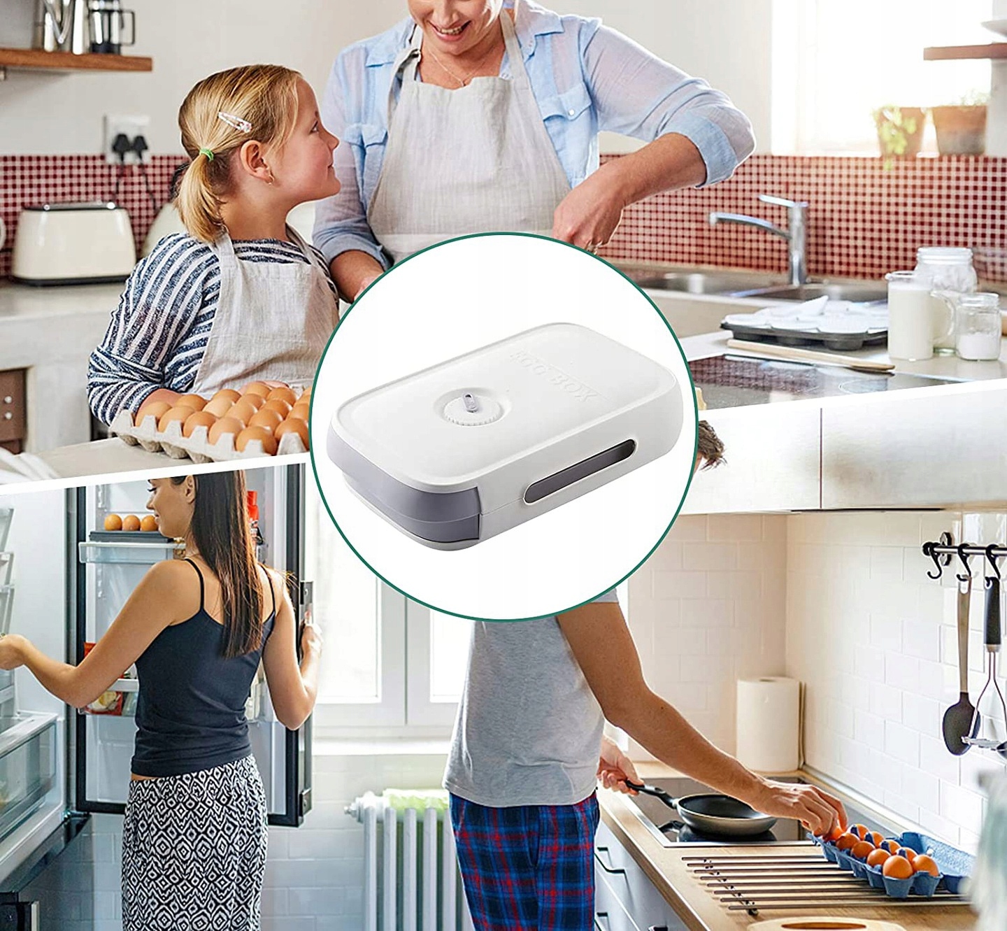 Pojemnik Na Jajka Do Lodówki Jajek Box Szuflada