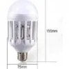 Lampa Żarówka Owadobójcza 2w1led Uv Komary 15w E27 Przeciw Owadom Insektom