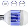 Lampa Żarówka Owadobójcza 2w1led Uv Komary 15w E27 Przeciw Owadom Insektom