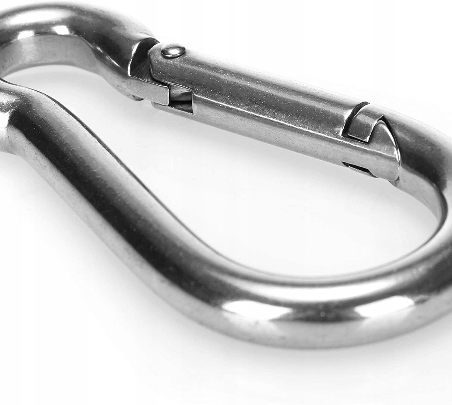 image-379.jpeg Karabińczyk Mocowanie Huśtawki Hamaka Nierdzewny Duży Wspinaczkowy Hak