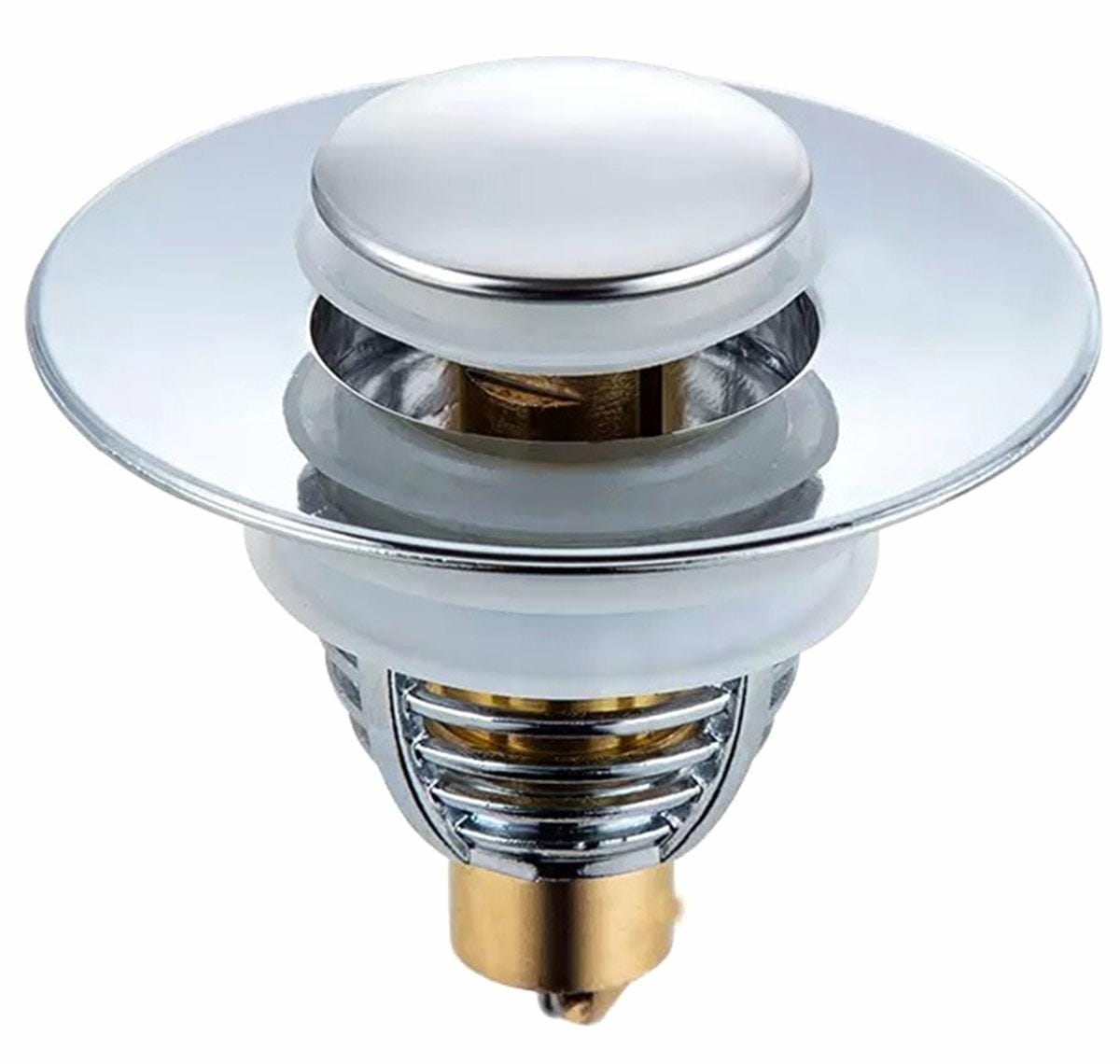 image-385.jpeg Uniwersalny Korek Do Umywalek Filtr Odpływowy Klik Klak Umywalkowy Silver