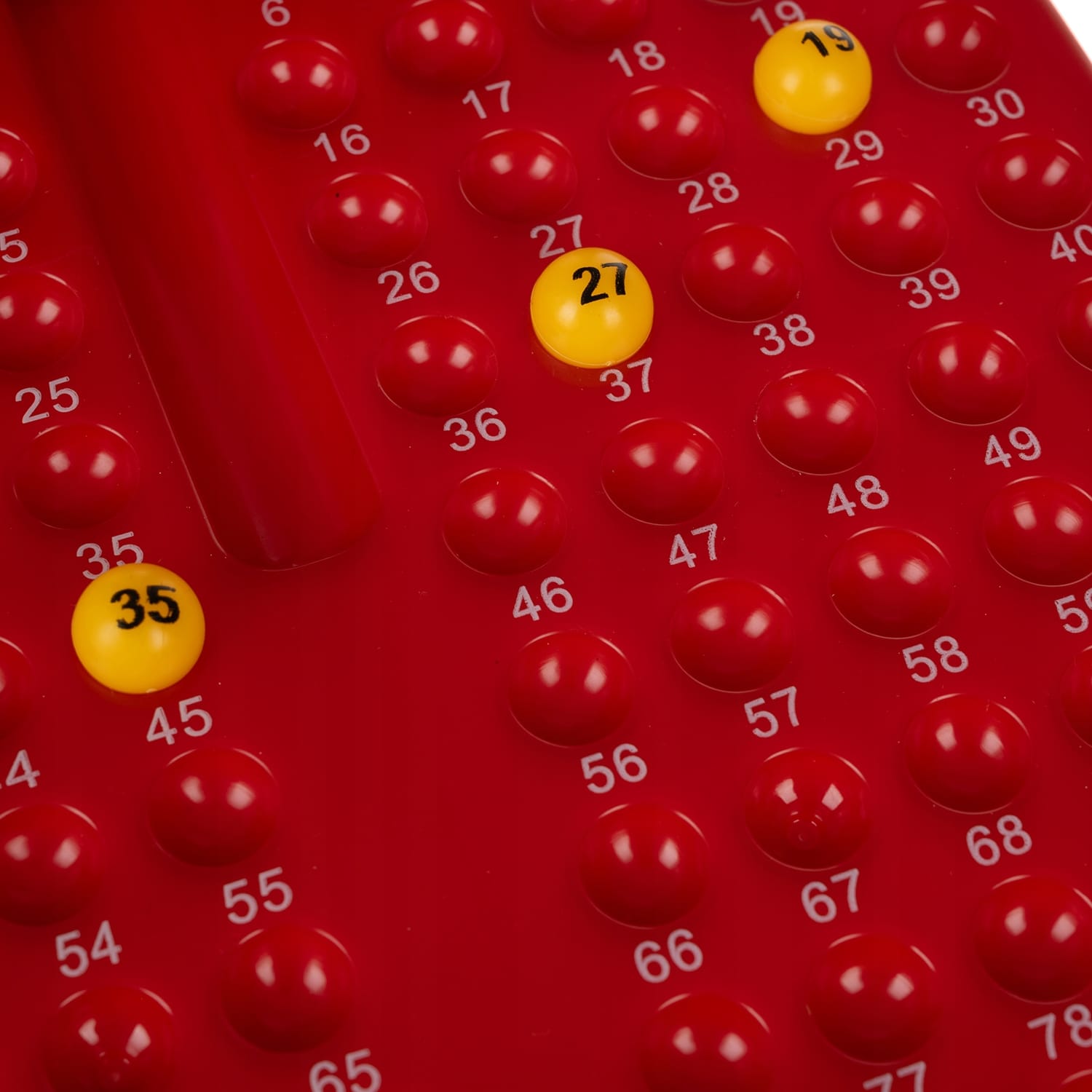 BINGO Gra Planszowa Zręcznościowa Towarzyska MASZYNA LOSUJĄCA LOTTO KULKI