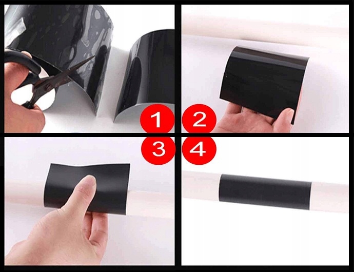 Wodoodporna Taśma Naprawcza Wodoszczelna Uszczelniająca Mocna Klej Łatki