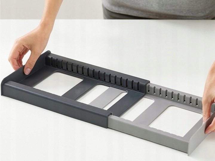 image-451.jpeg Stojak Na Pokrywy Organizer Rozsuwany Przykrywki Pokrywki Talerze Deski