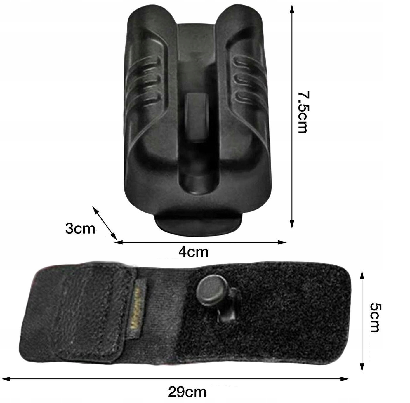 Uchwyt Monterski Na Wkrętarkę Opaska Mocująca Narzedzia Kabura Do Paska