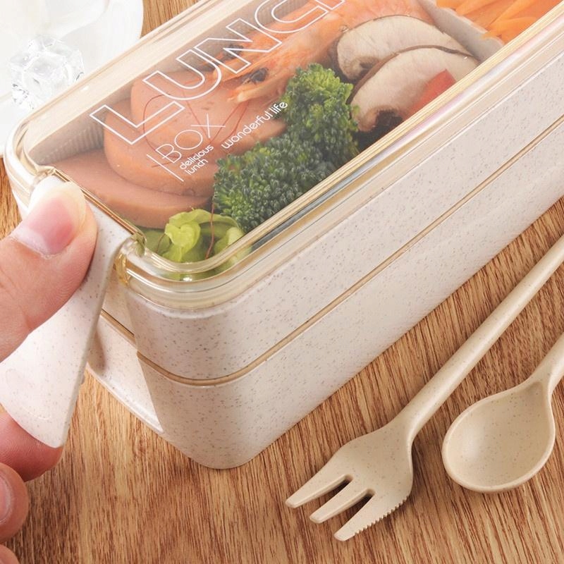 Śniadaniówka Lunch Box Pojemnik Na Śniadanie 750ml Do Pracy Szkoły