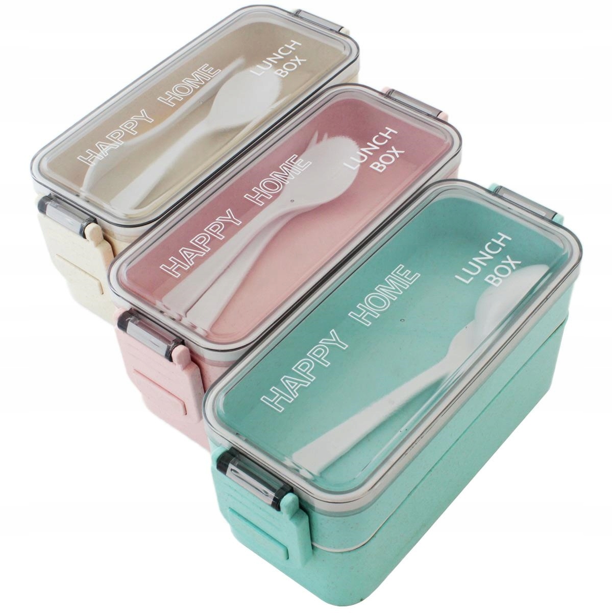 Śniadaniówka Lunch Box Pojemnik Na Śniadanie 750ml Do Pracy Szkoły