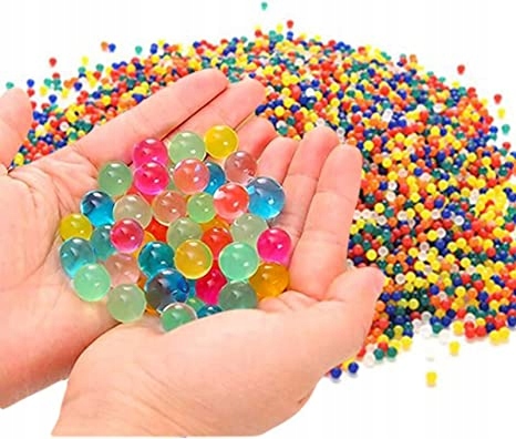 image-484.jpeg Kulki Żelowe Nawadniające Do Kwiatów Hydrożel Sztuczna Ziemia Krople Xxl