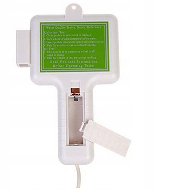 image-499.jpeg Miernik Basenowy Ph I Chloru Tester Do Wody Basenu Jacuzzi Mierzy Poziom