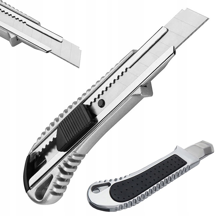 Metalowy Nóż Do Tapet Tapicerski 18mm Tapeciak