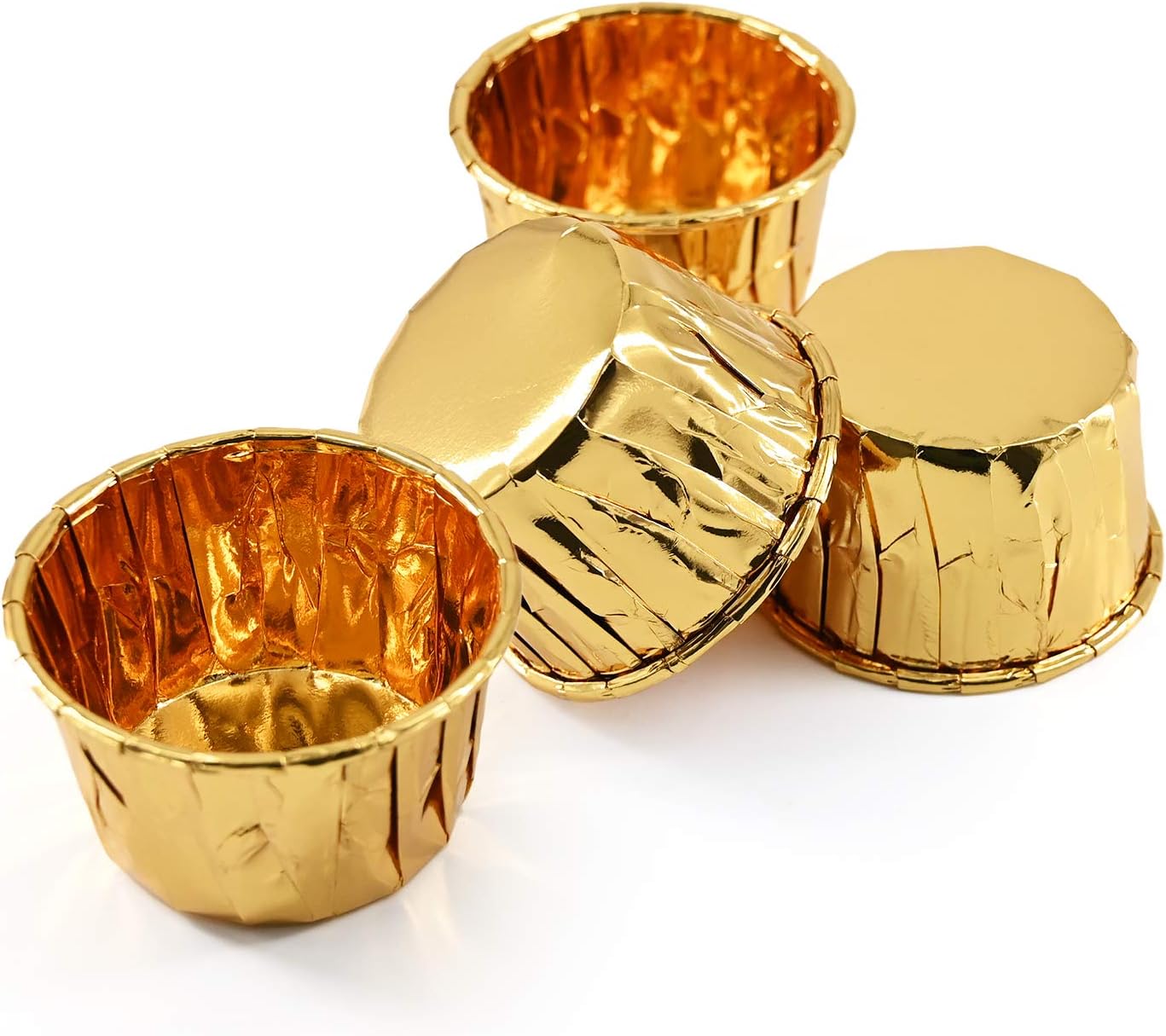 Papilotki Na Muffinki Złote Foremki Kubeczki Do Muffinek Babeczek 50 Sztuk