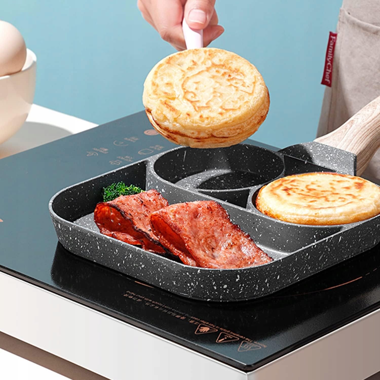 image-660.jpeg Patelnia Do Jajek Indukcja Do Pancakes Burgerów