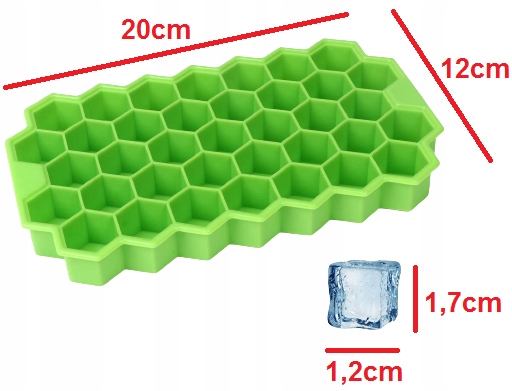 Foremka Forma Do Kostek Lodu Soku Pojemnik Na Lód