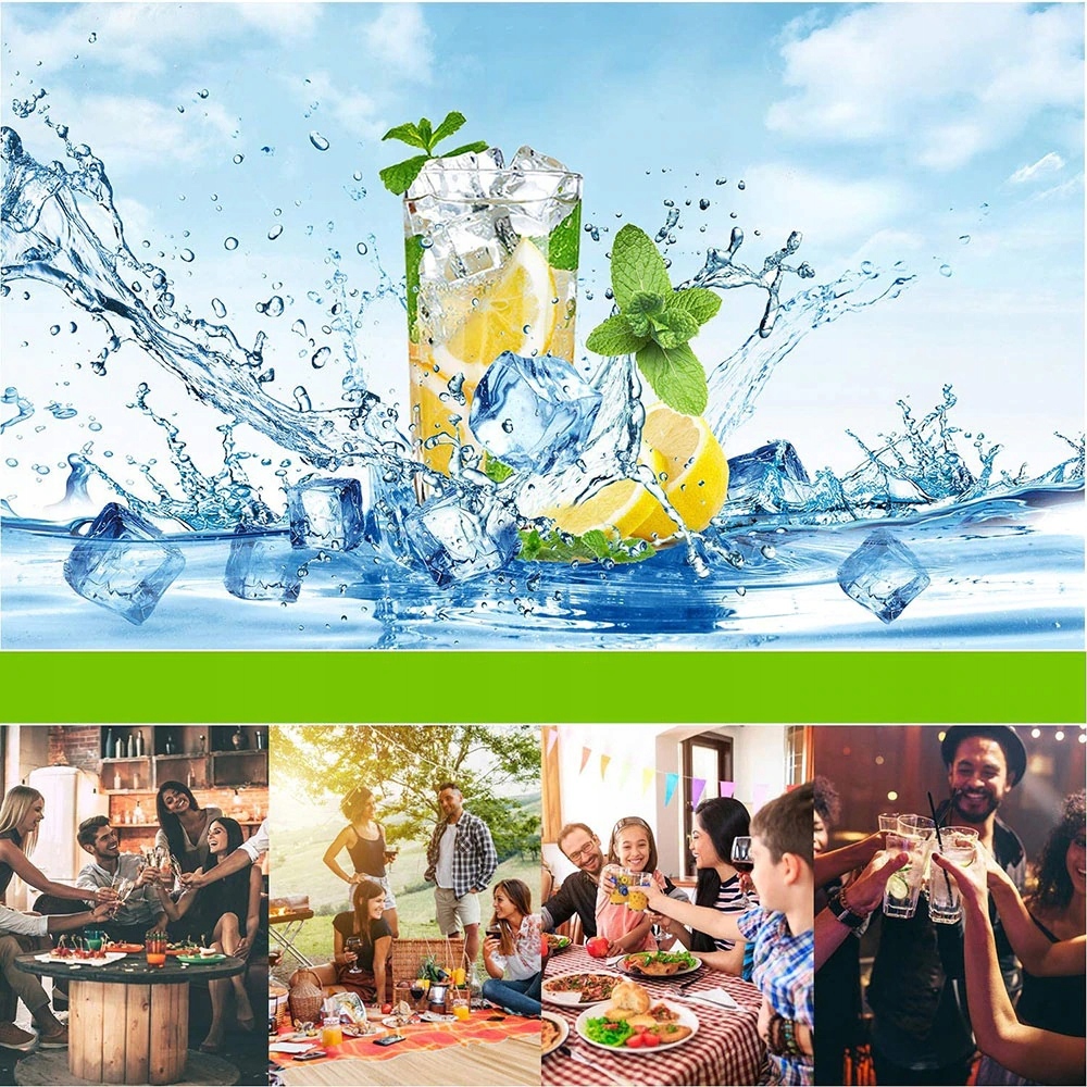 Foremka Forma Do Kostek Lodu Soku Pojemnik Na Lód