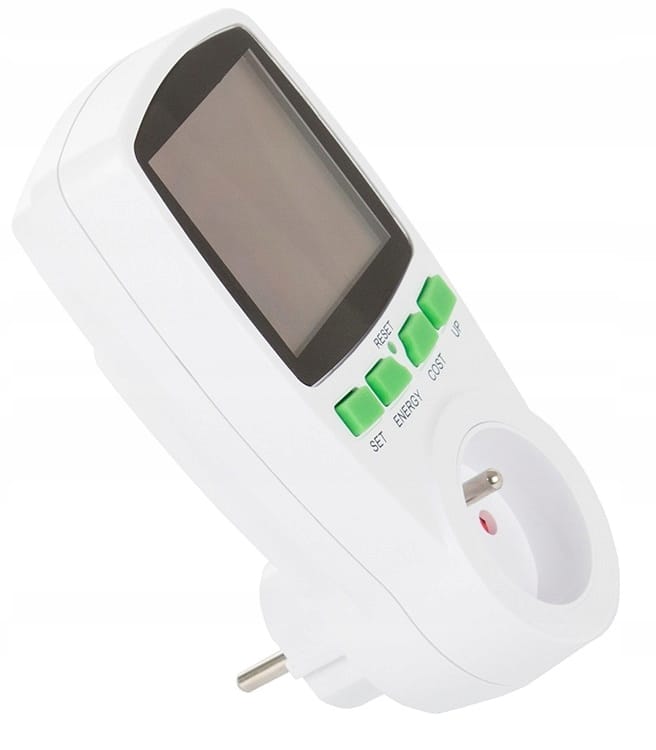 Watomierz Miernik Licznik Energii Elektrycznej Lcd